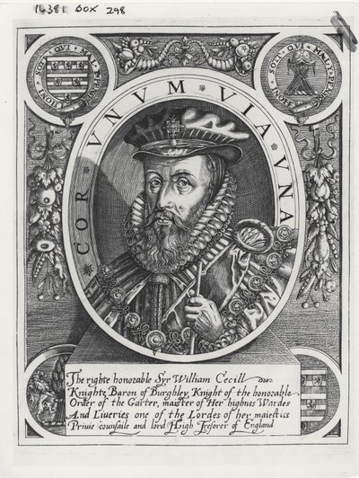William Cecil, 1st Baron Burghley by William Rogers